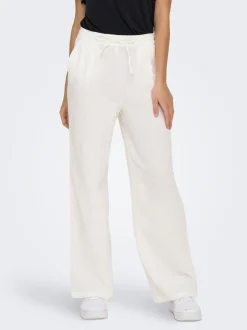 New ONLTHYRA Comfort fit Bukser i wide fit Dame Bukser