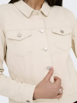 New ONLTIA Denimjakke Dame Jakker Og Frakker