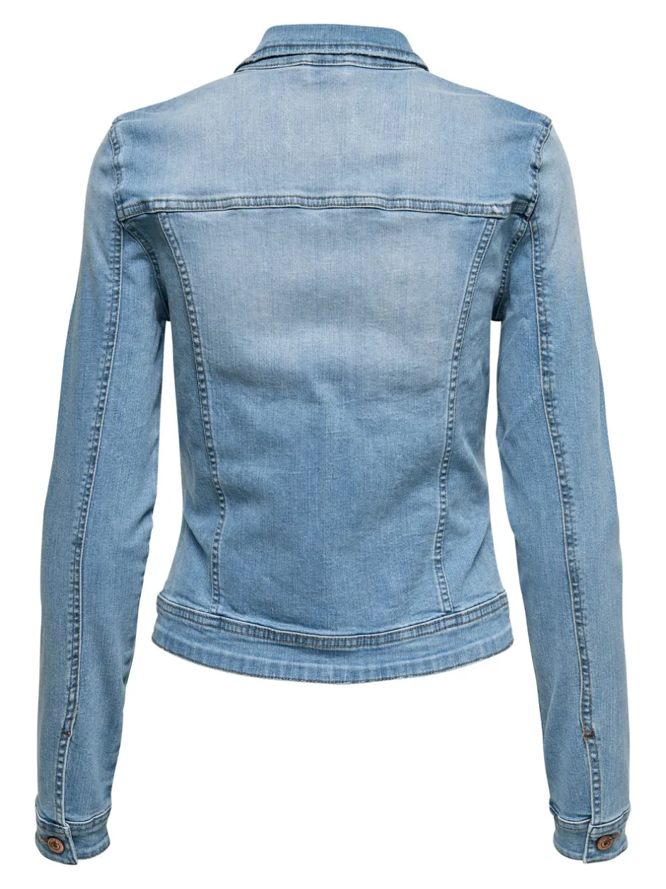Sale ONLTIA Denimjakke Dame Jakker Og Frakker|Double Denim