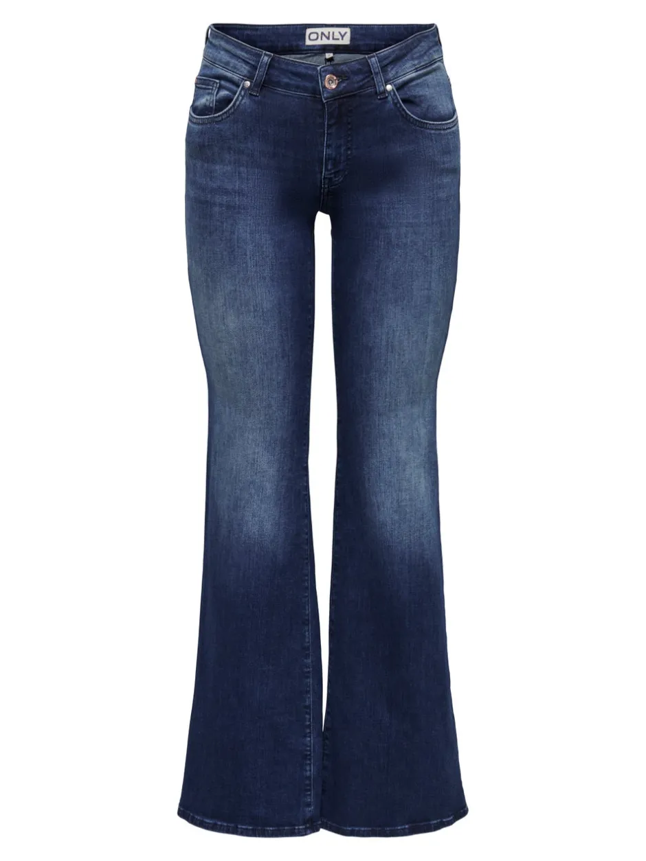 Best ONLTIGER Lav talje Wide leg fit Jeans Dame Jeans|Jeans