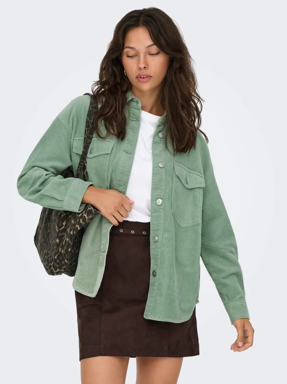 Best ONLTIGGY Denim-skjorte Dame Jakker Og Frakker