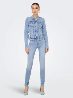 Best ONLTINA Denimjakke Dame Jakker Og Frakker|Double Denim