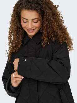 Discount ONLUNI Quiltet jakke Dame Jakker Og Frakker