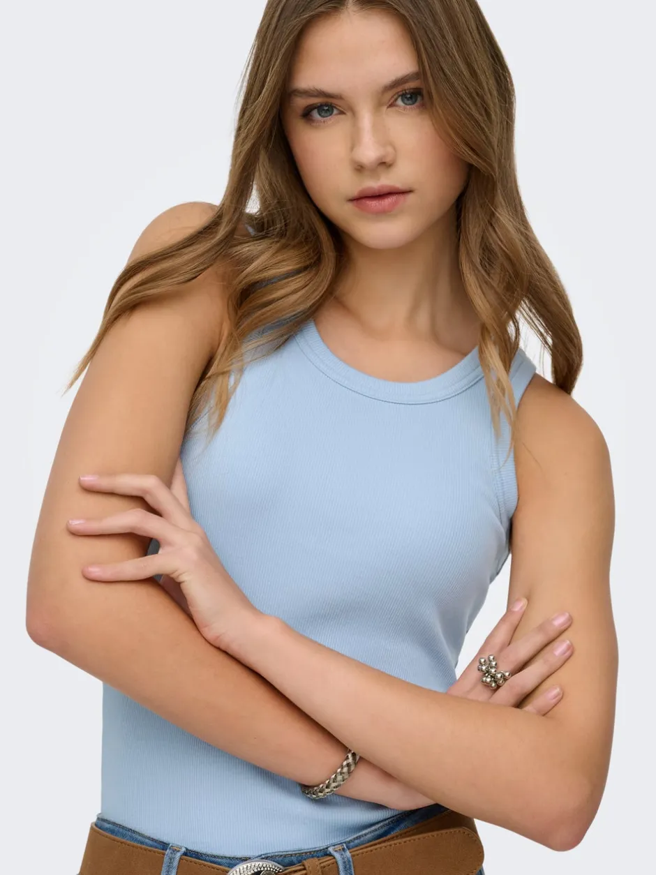Hot ONLVAL Tanktop Dame Toppe