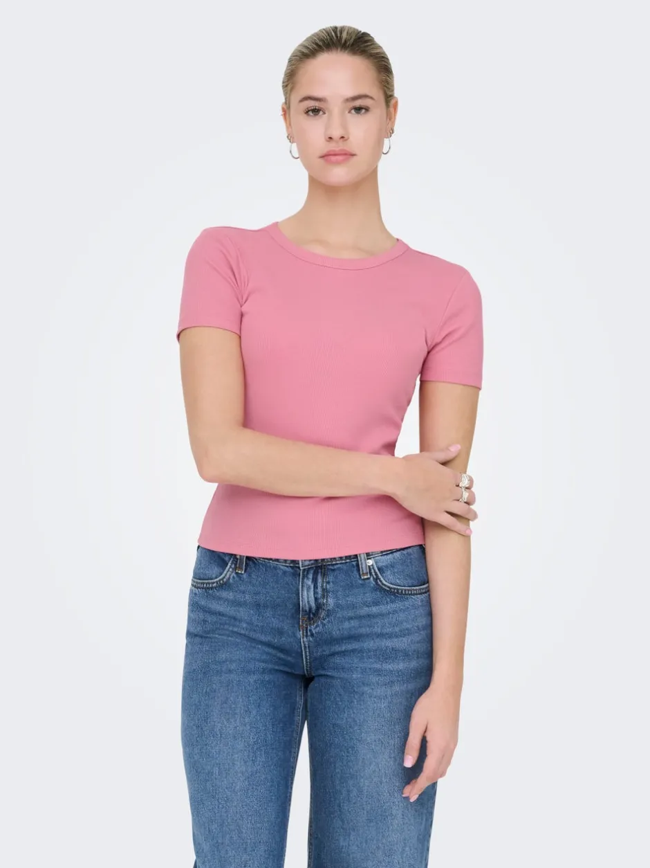 Sale ONLVAL T-shirt Dame Toppe