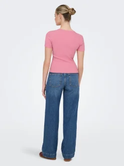 Sale ONLVAL T-shirt Dame Toppe