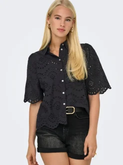 Best ONLVALAIS Skjorte Dame Toppe|Skjorter