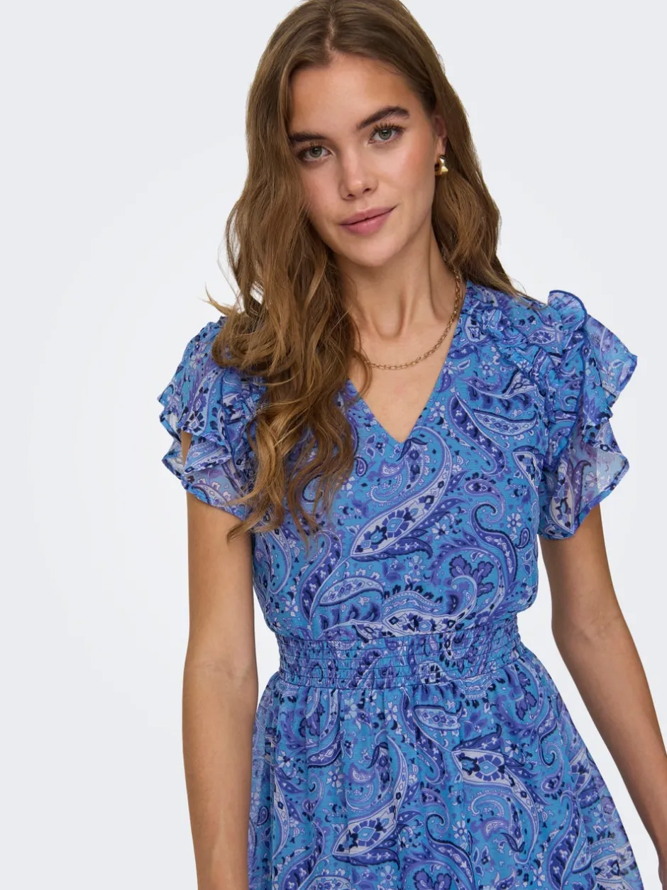 Discount ONLVALENTINA Kort kjole Dame Kjoler