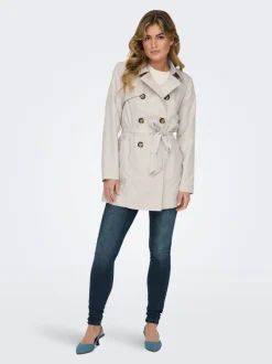Clearance ONLVALERIE Trenchcoat Dame Jakker Og Frakker