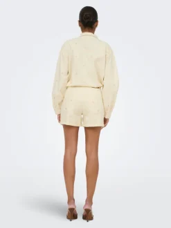 Clearance ONLVEGA Høj talje Mom fit Shorts Dame Shorts|Double Denim