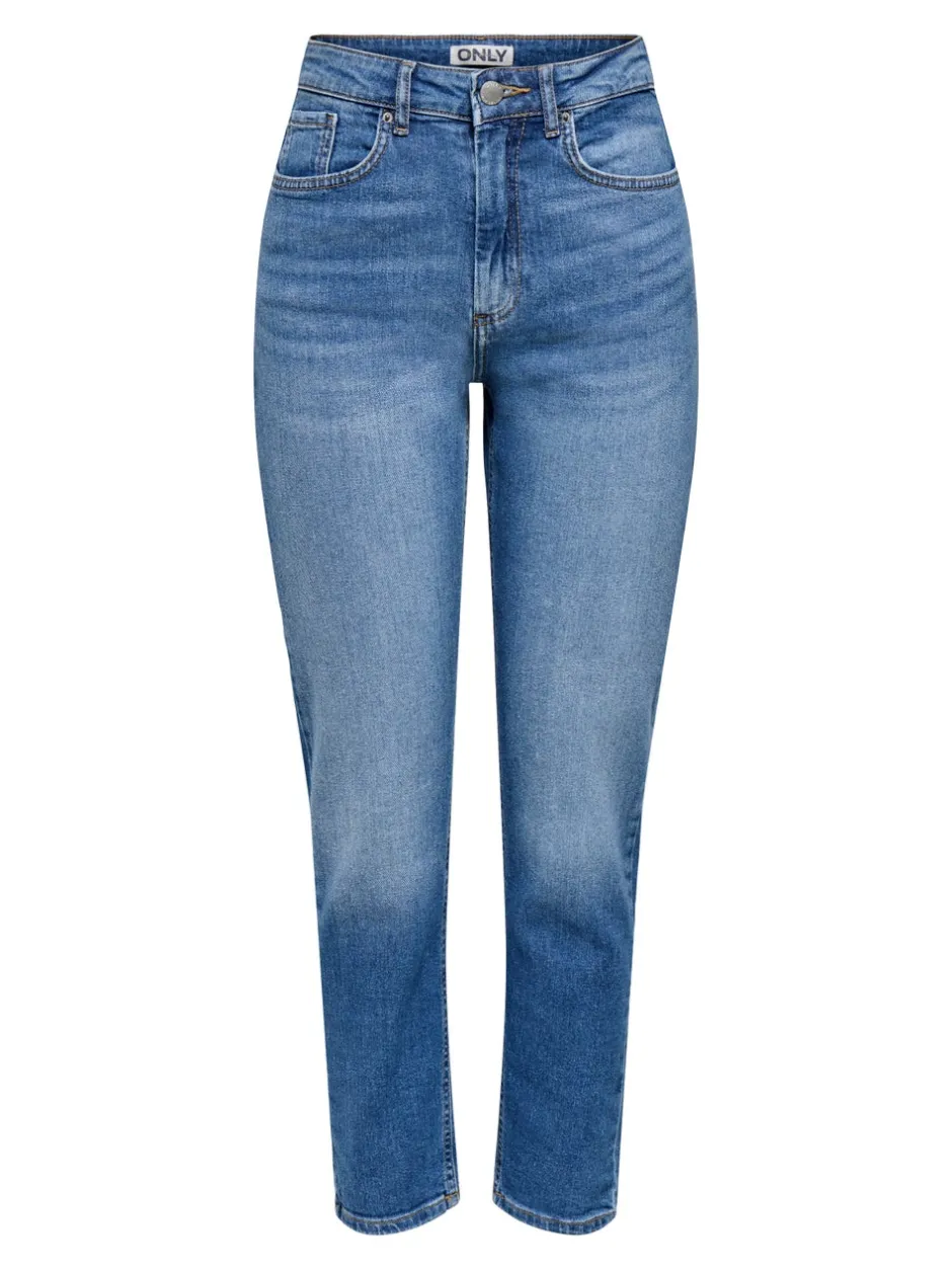 Sale ONLVENEDA Høj talje Mom fit Jeans Dame Jeans|Jeans