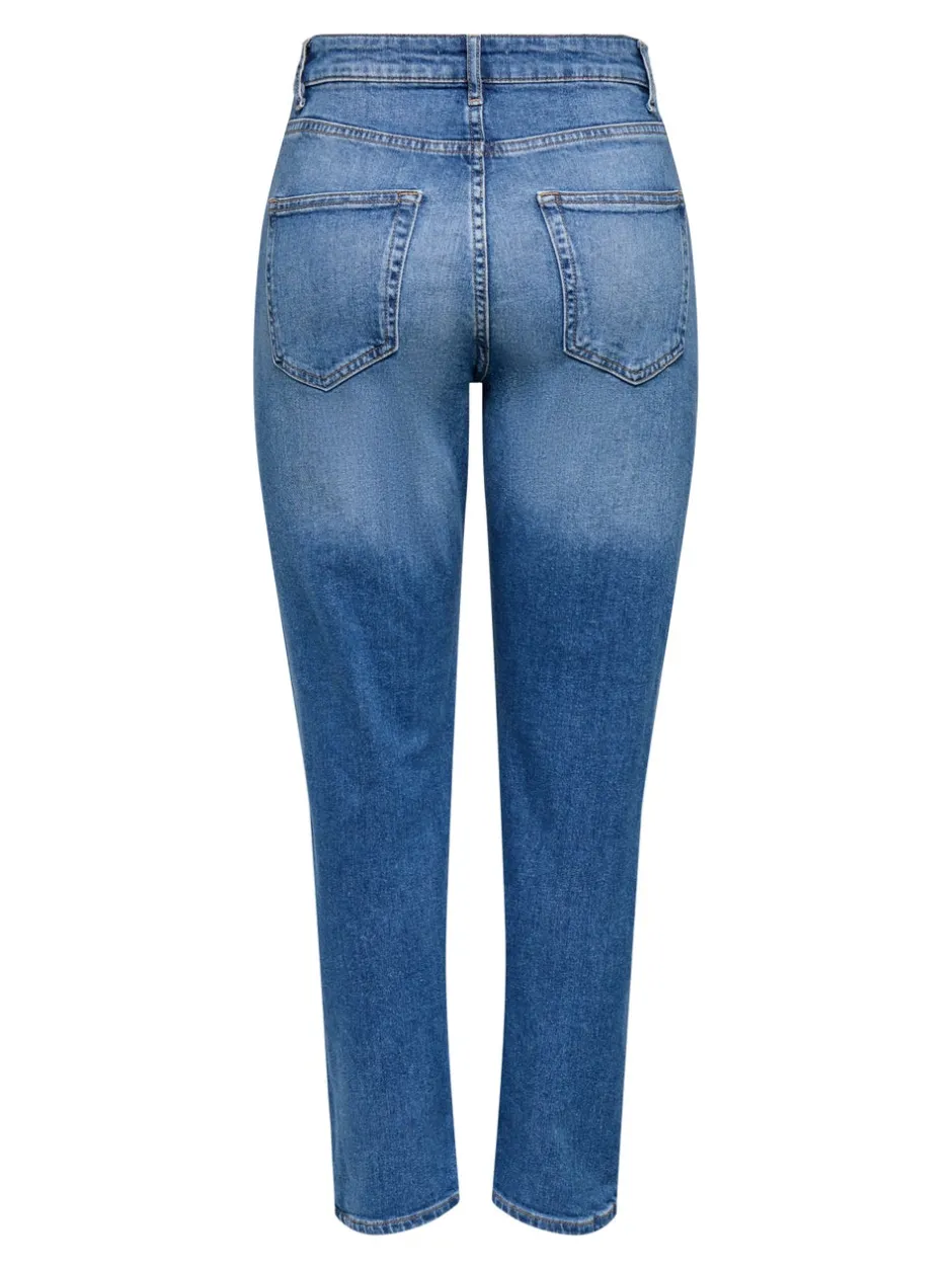 Sale ONLVENEDA Høj talje Mom fit Jeans Dame Jeans|Jeans