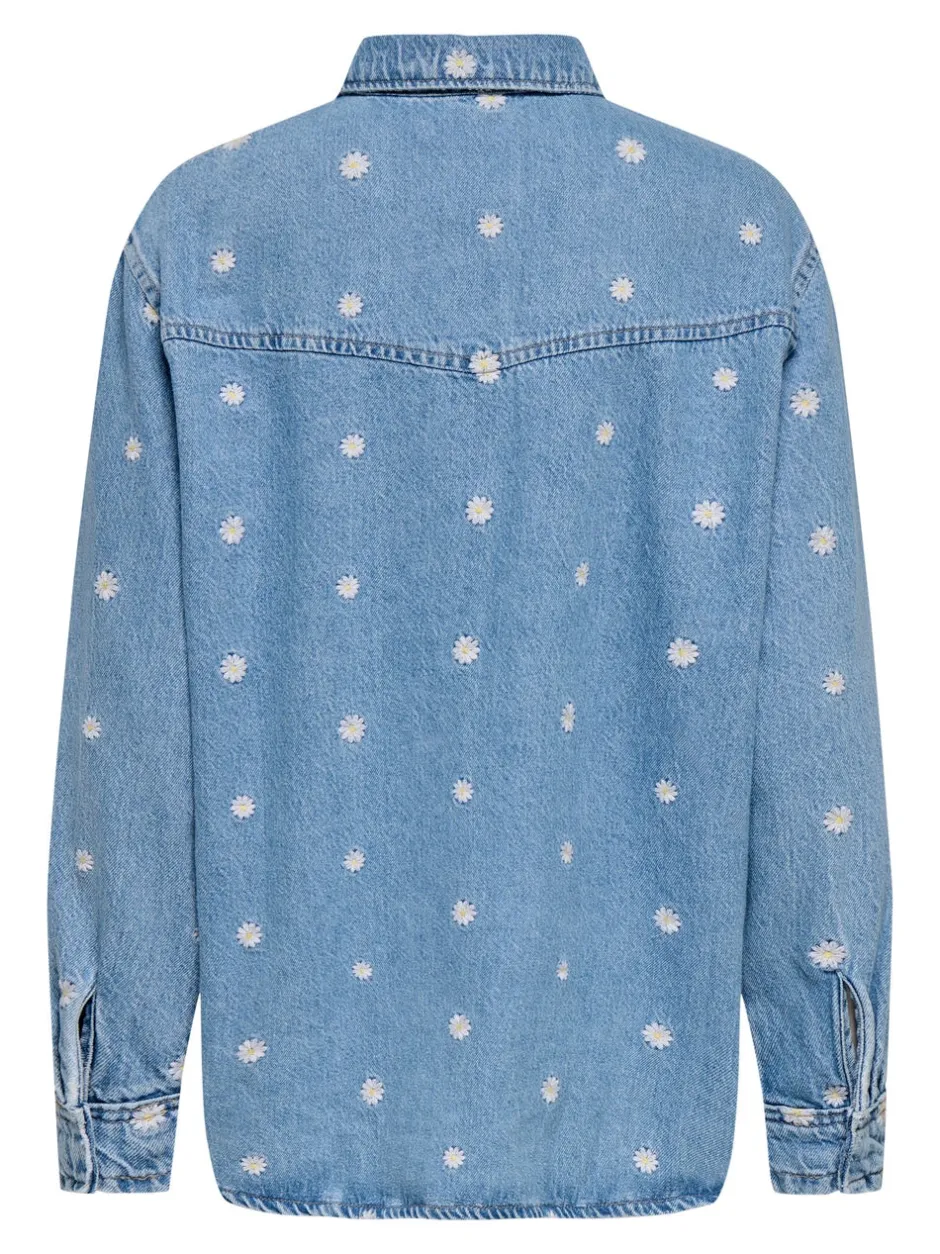 Best ONLVERA Denim-skjorte Dame Skjorter