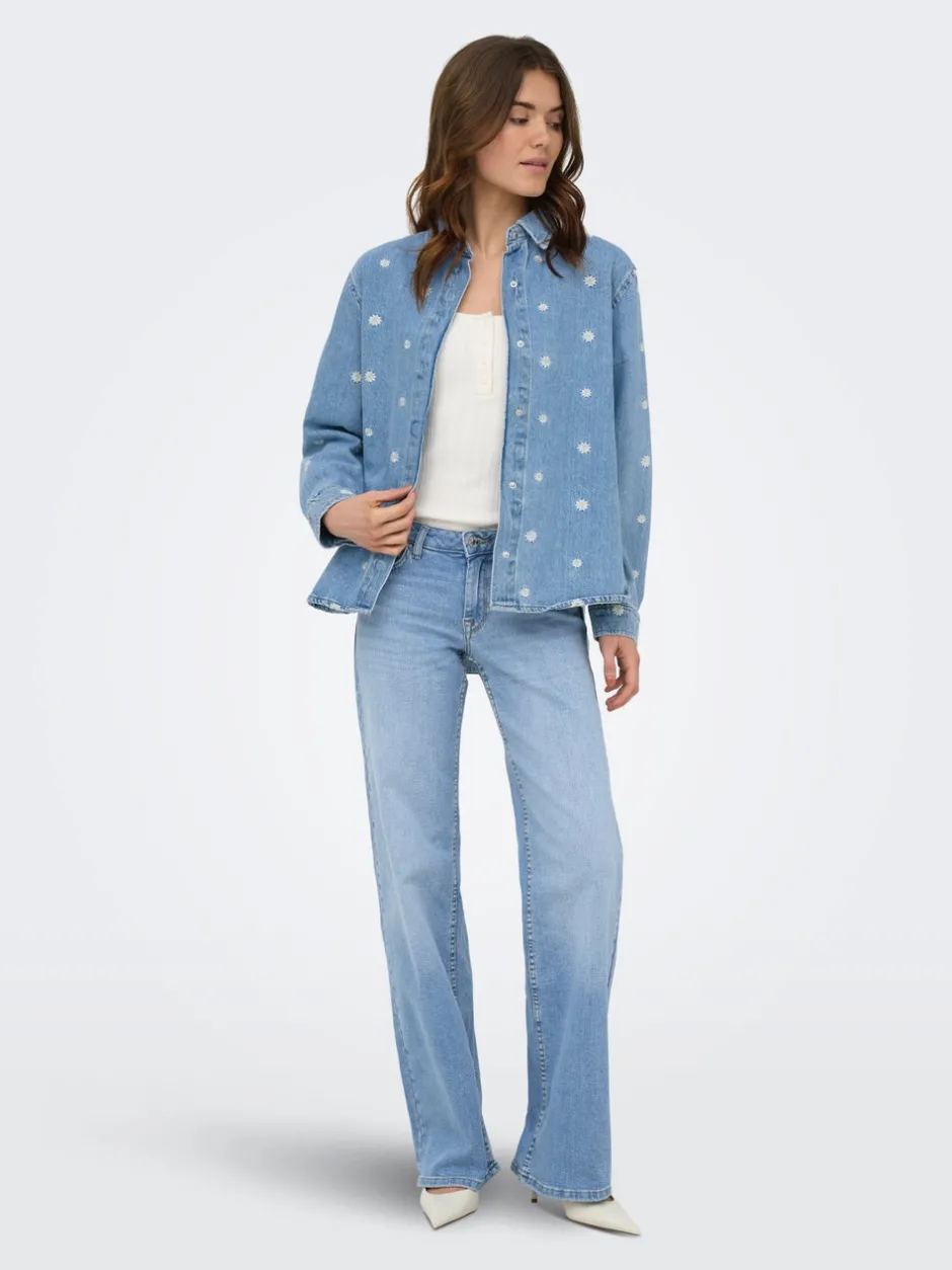 Best ONLVERA Denim-skjorte Dame Skjorter