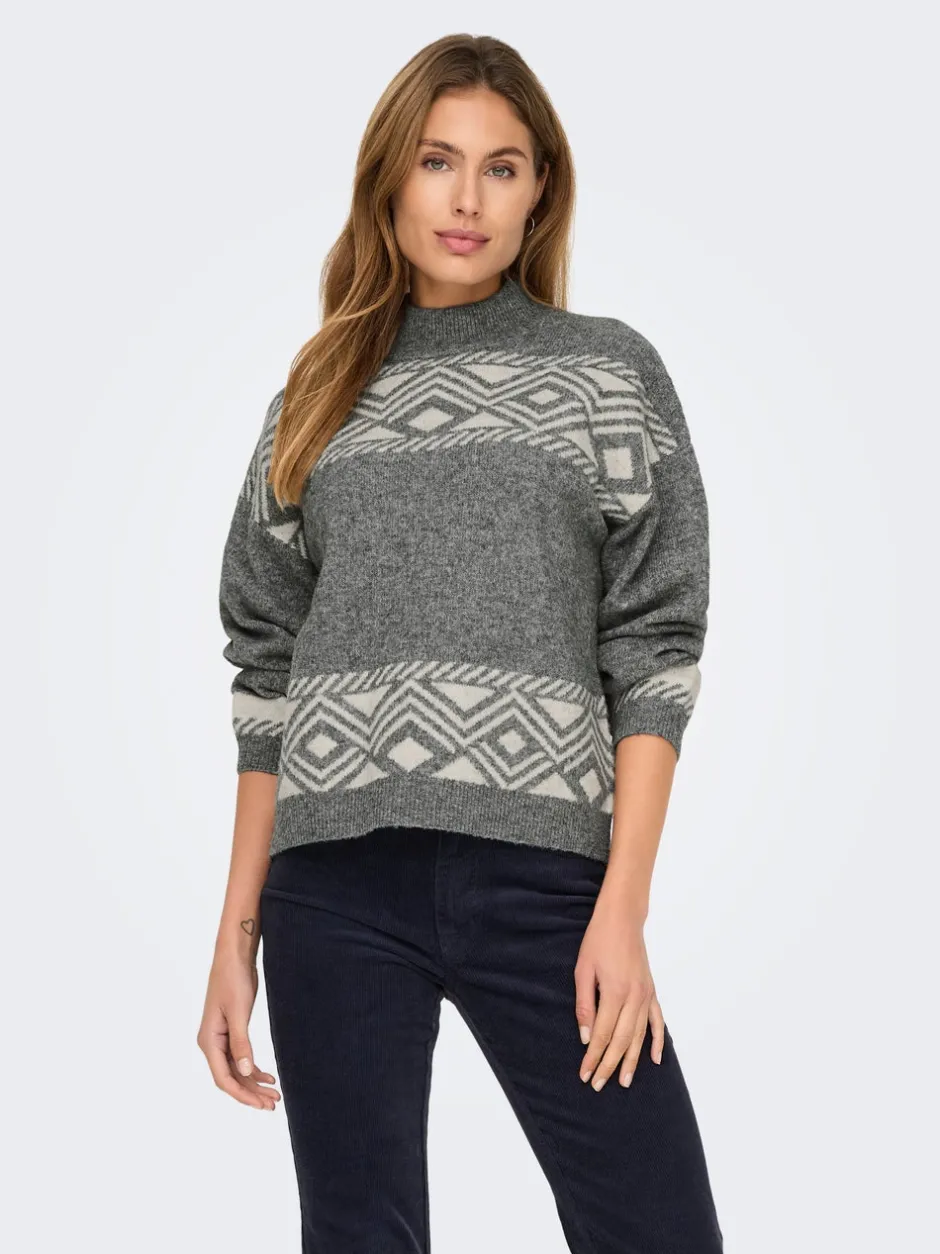 Sale ONLVICTORIA Striktrøje Dame Strik & Cardigans