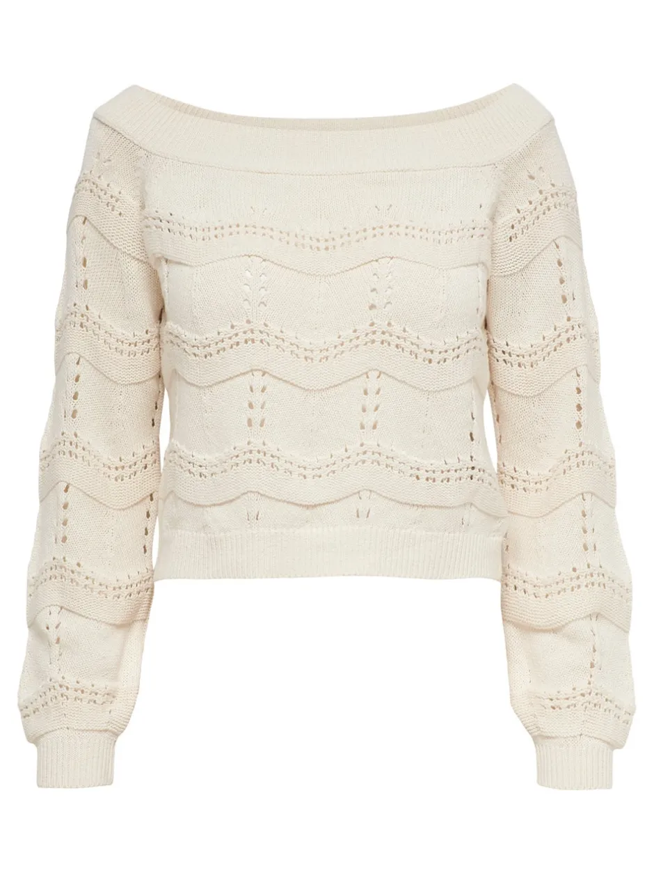 Discount ONLVILDA Striktrøje Dame Strik & Cardigans