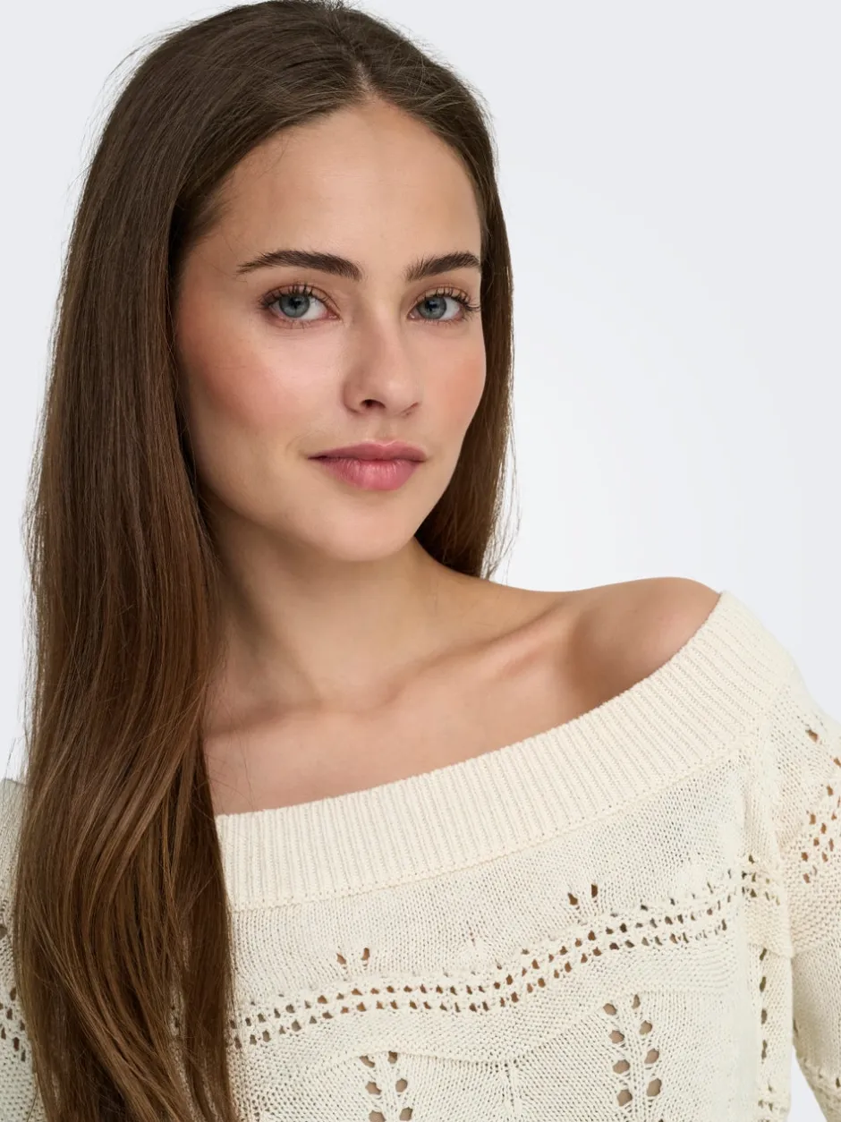 Discount ONLVILDA Striktrøje Dame Strik & Cardigans