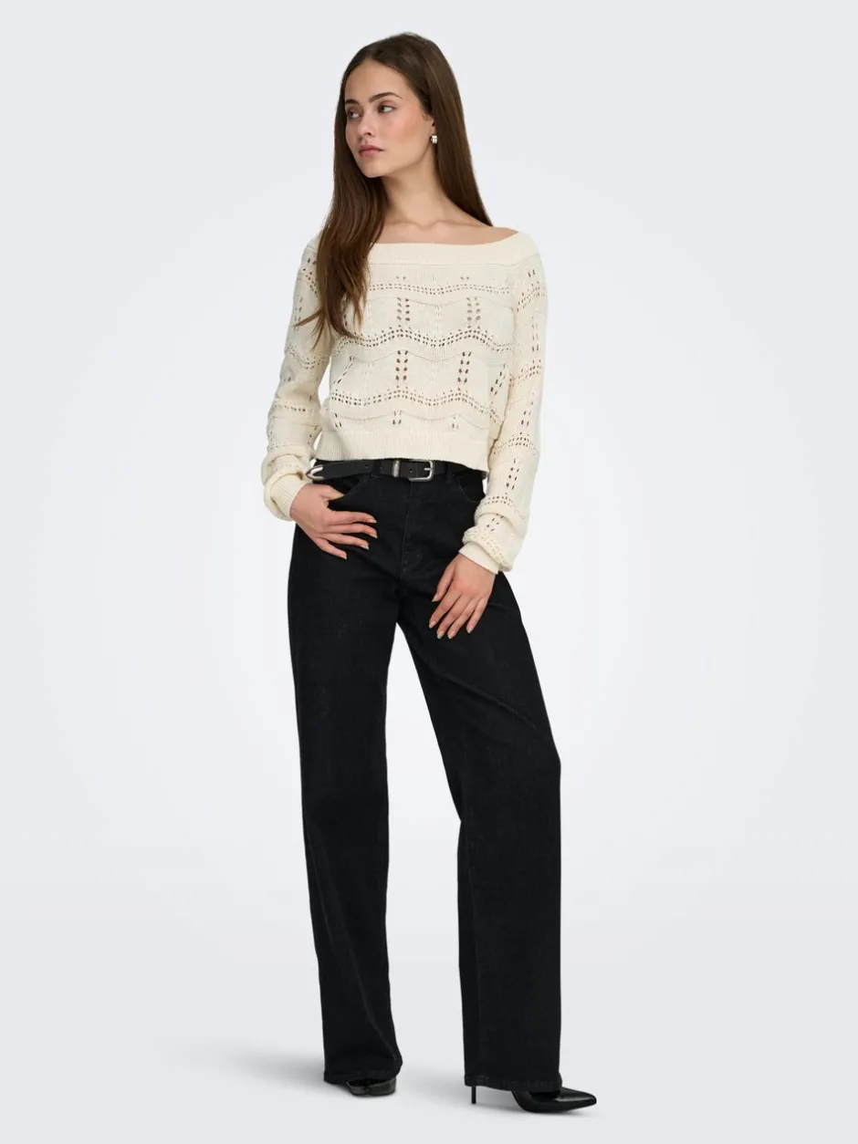 Discount ONLVILDA Striktrøje Dame Strik & Cardigans