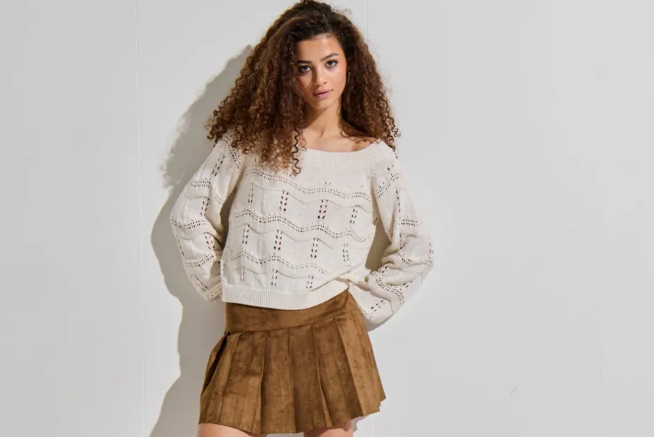 Discount ONLVILDA Striktrøje Dame Strik & Cardigans