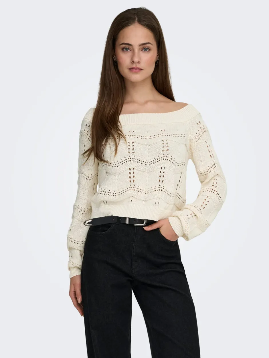 Discount ONLVILDA Striktrøje Dame Strik & Cardigans