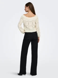 Discount ONLVILDA Striktrøje Dame Strik & Cardigans