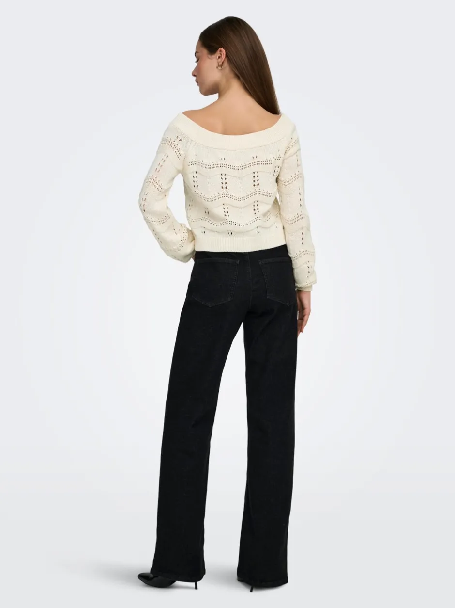 Discount ONLVILDA Striktrøje Dame Strik & Cardigans