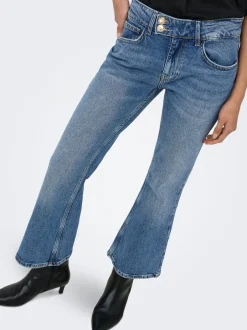 Online ONLVIOLET Høj talje Flared fit Ankellængde Jeans Dame Jeans|Jeans