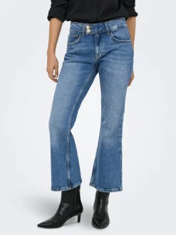 Online ONLVIOLET Høj talje Flared fit Ankellængde Jeans Dame Jeans|Jeans
