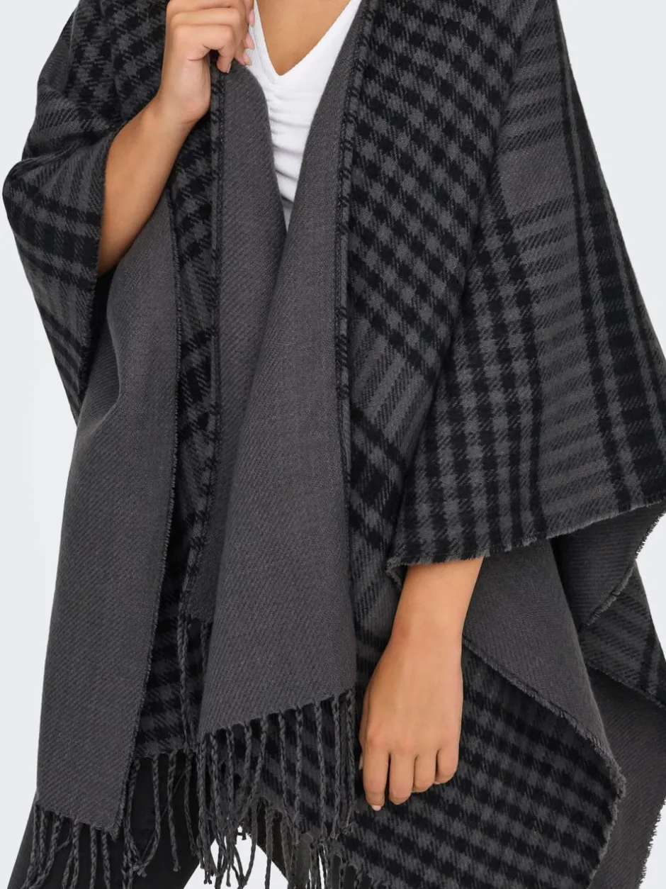 Discount ONLVIOLET Poncho Dame Strik & Cardigans