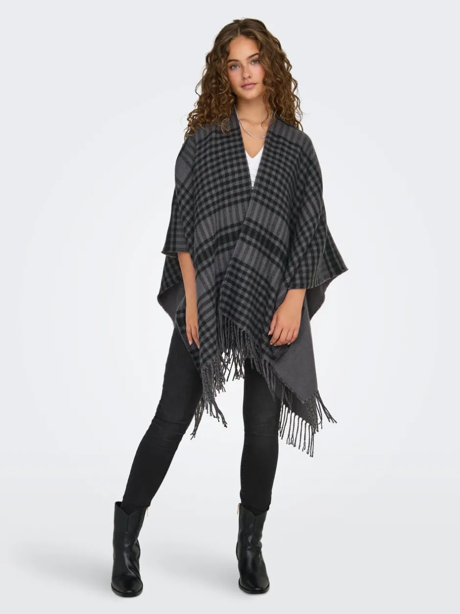 Discount ONLVIOLET Poncho Dame Strik & Cardigans