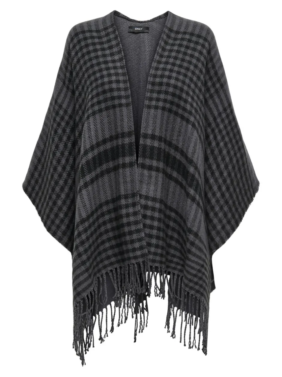 Discount ONLVIOLET Poncho Dame Strik & Cardigans