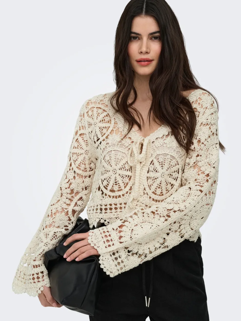 New ONLWATERLY Cardigan Dame Strik & Cardigans