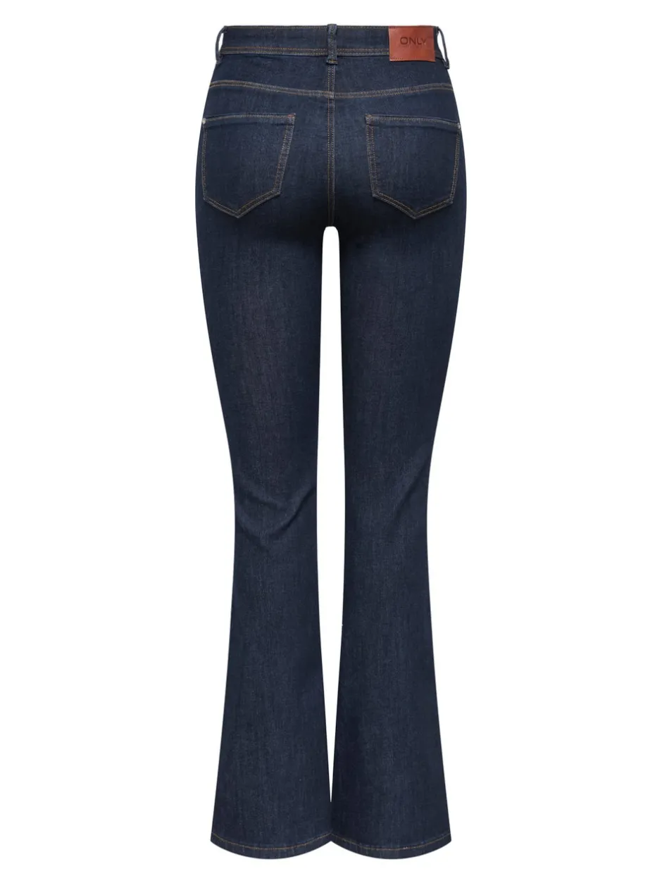 Discount ONLWAUW Høj talje Flared fit Jeans Dame Jeans|Jeans