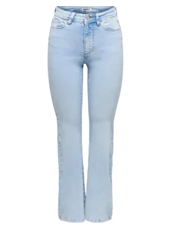 Best ONLWAUW Høj talje Flared fit Jeans Dame Jeans|Jeans