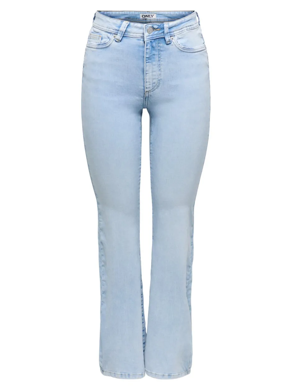 Best ONLWAUW Høj talje Flared fit Jeans Dame Jeans|Jeans
