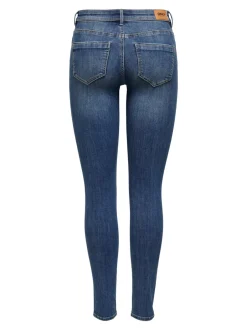 ONLWAUW Mellemhøj talje Skinny fit Jeans Dame Jeans|Jeans