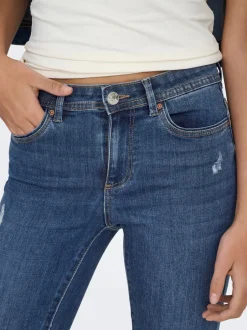 ONLWAUW Mellemhøj talje Skinny fit Jeans Dame Jeans|Jeans