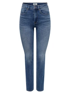 Sale ONLWILLOW Høj talje Slim fit Jeans Dame Jeans|Jeans