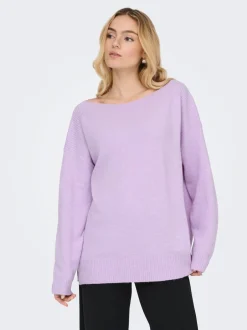 Hot ONLWINNIE Striktrøje Dame Strik & Cardigans