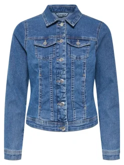 Hot ONLWONDER Denimjakke Dame Jakker Og Frakker|Double Denim