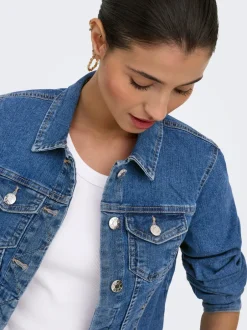 Hot ONLWONDER Denimjakke Dame Jakker Og Frakker|Double Denim
