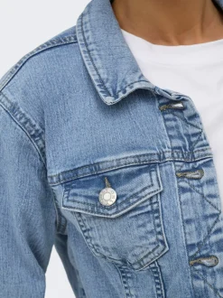 Online ONLWONDER Denimjakke Dame Jakker Og Frakker|Double Denim
