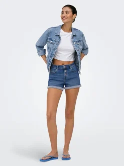 Online ONLWONDER Denimjakke Dame Jakker Og Frakker|Double Denim