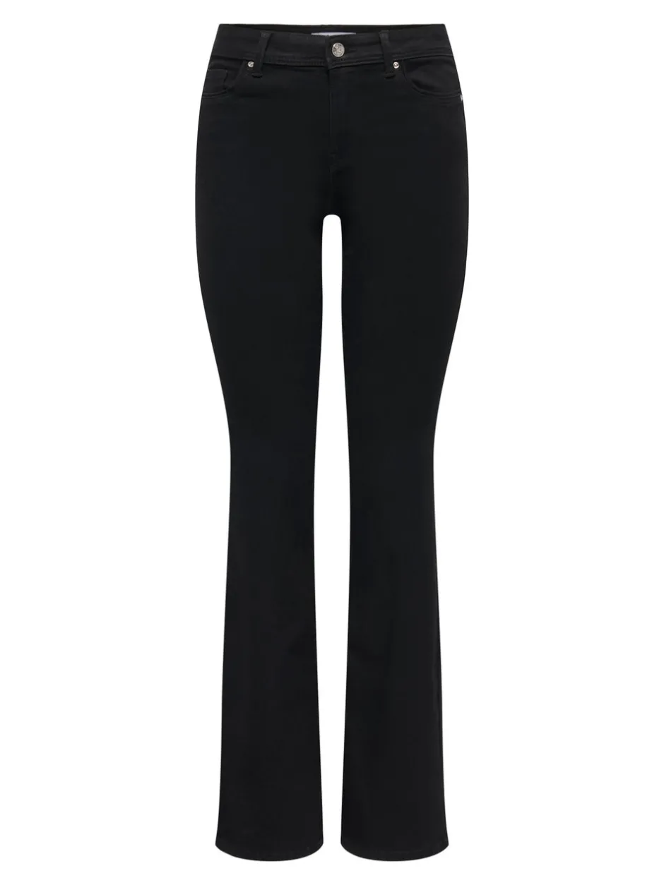 Sale ONLWOW Mellemhøj talje Flared fit Jeans Dame Jeans|Jeans