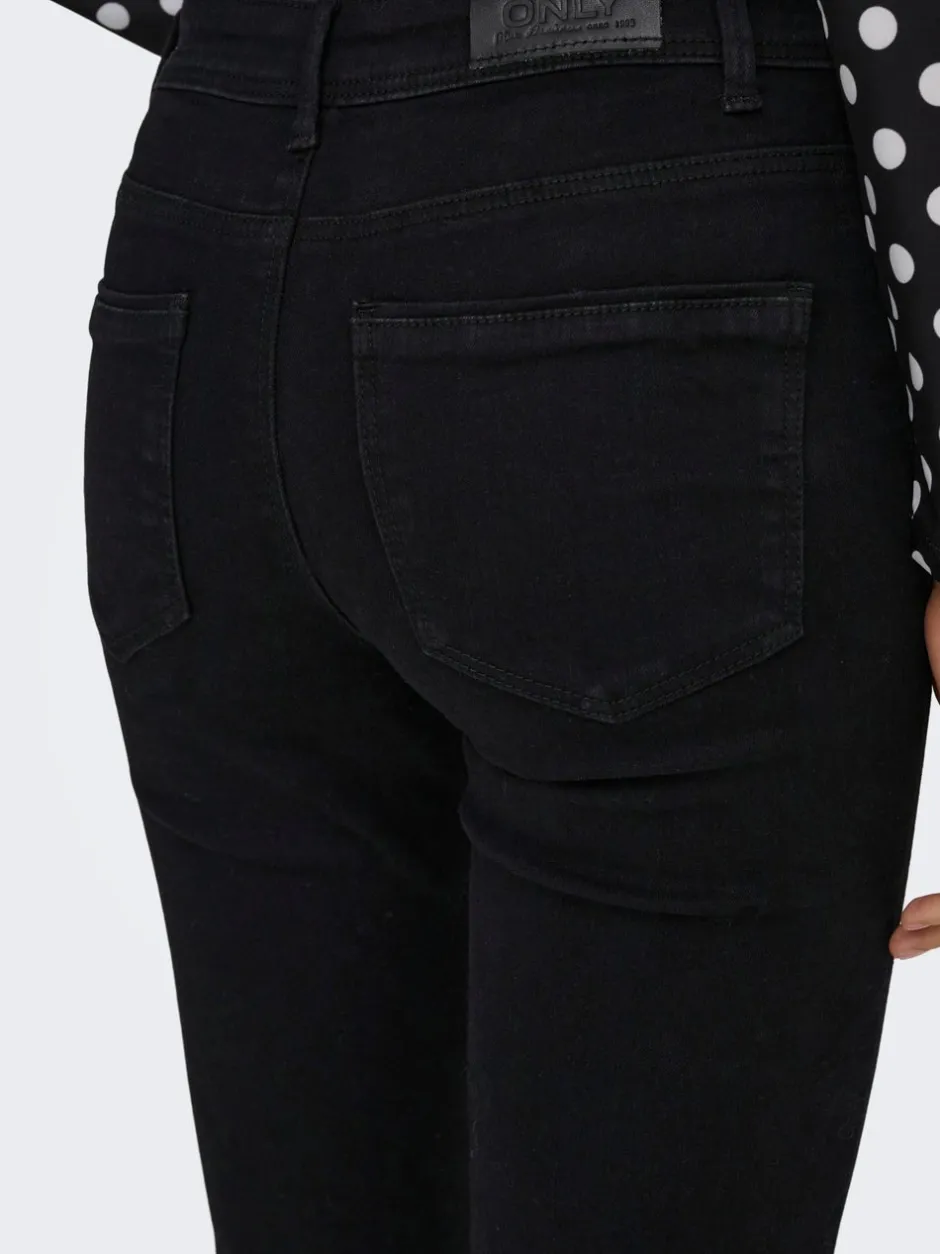 Sale ONLWOW Mellemhøj talje Flared fit Jeans Dame Jeans|Jeans