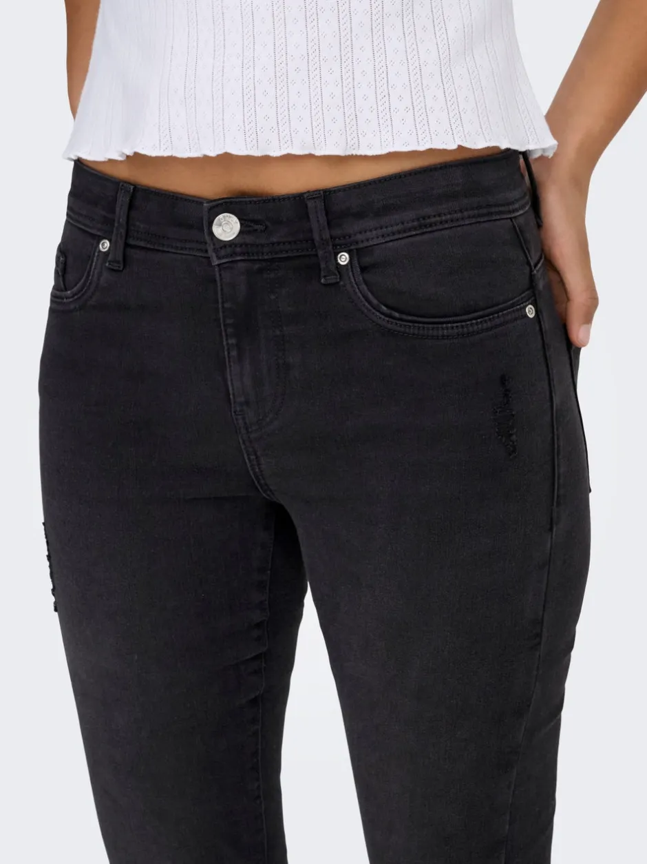 Best ONLWOW Mellemhøj talje Skinny fit Jeans Dame Jeans|Jeans