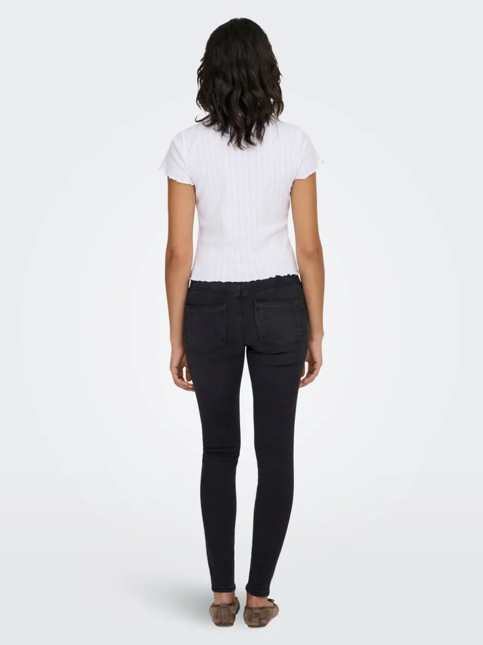 Best ONLWOW Mellemhøj talje Skinny fit Jeans Dame Jeans|Jeans