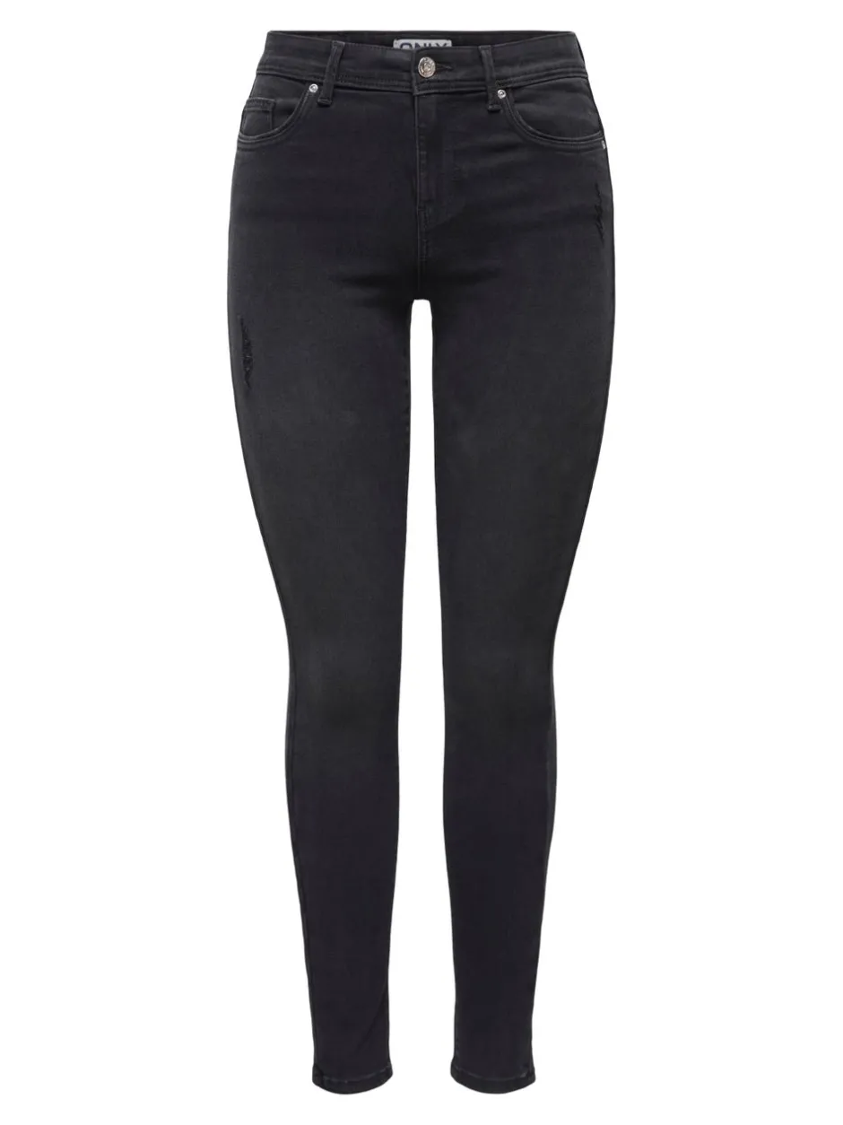 Best ONLWOW Mellemhøj talje Skinny fit Jeans Dame Jeans|Jeans