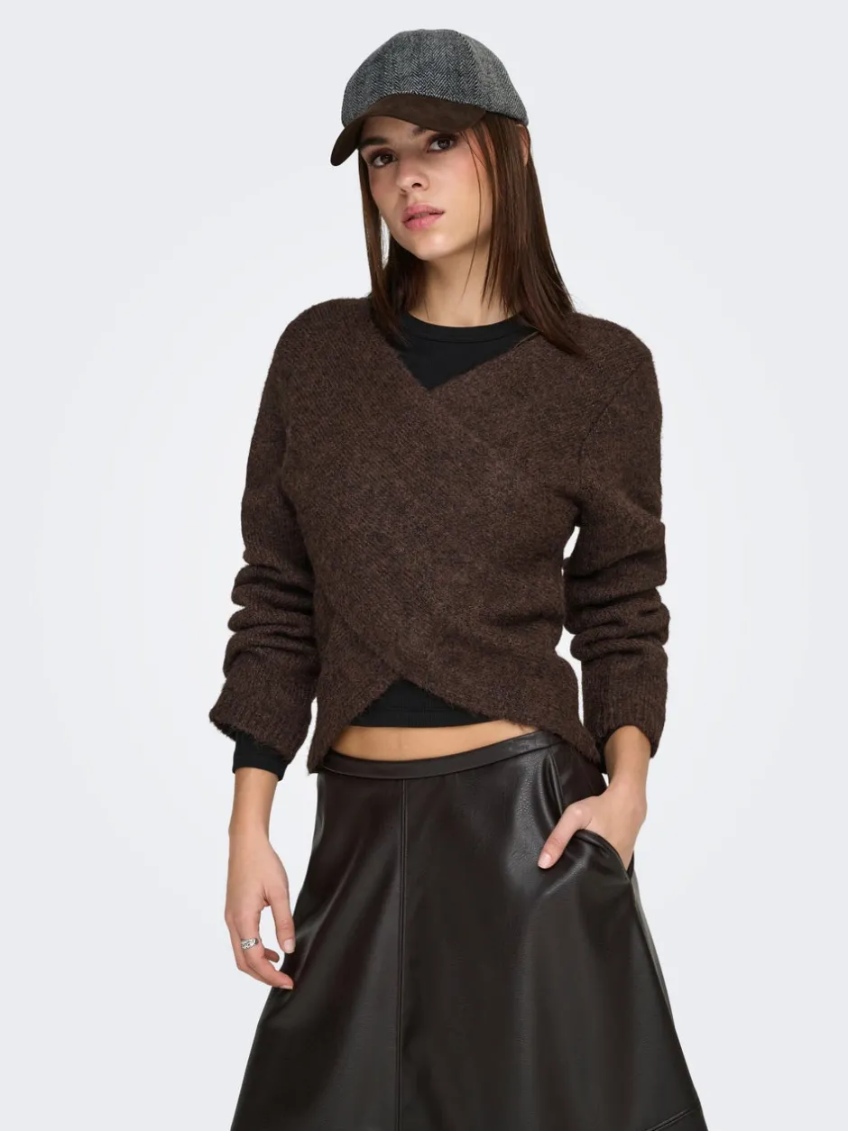 Best ONLZAGGIE Striktrøje Dame Strik & Cardigans