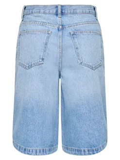 Discount ONLZAGU-DORSI Mellemhøj talje Loose fit Denim-shorts Dame Shorts|Double Denim